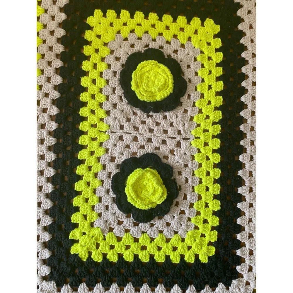 New Set of 3 Handmade Rug/Mat Crochet